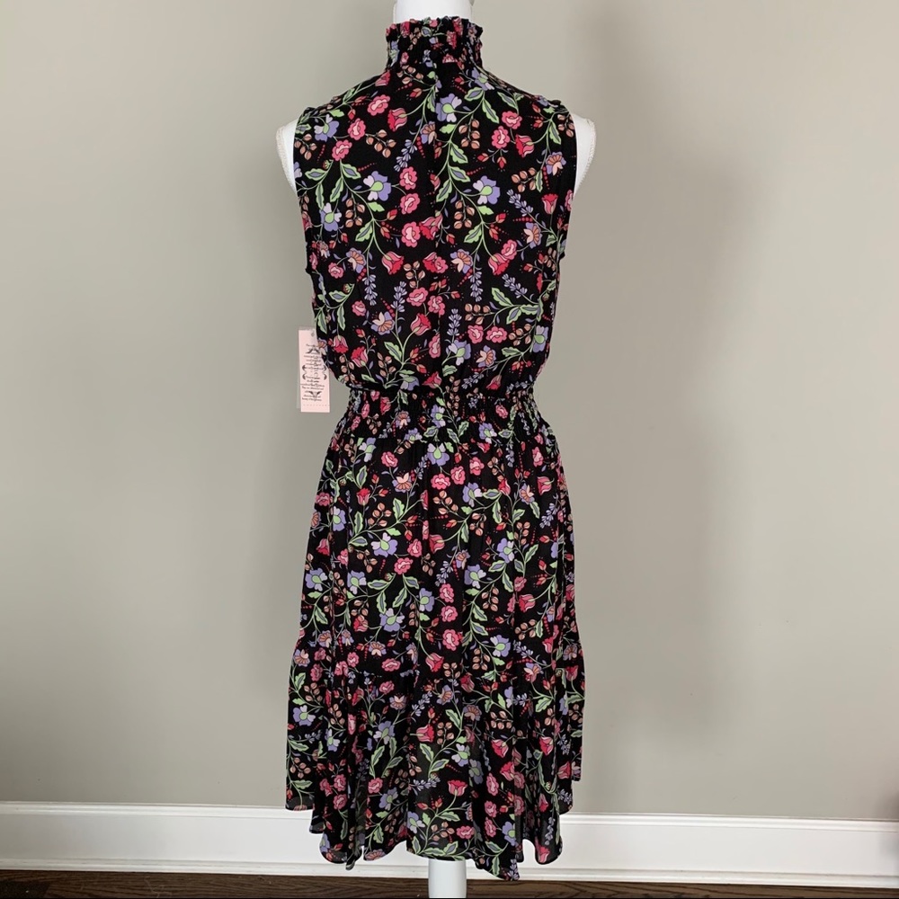 Nanette Lepore Floral Smocked Blouson Dress - Picture 5 of 12
